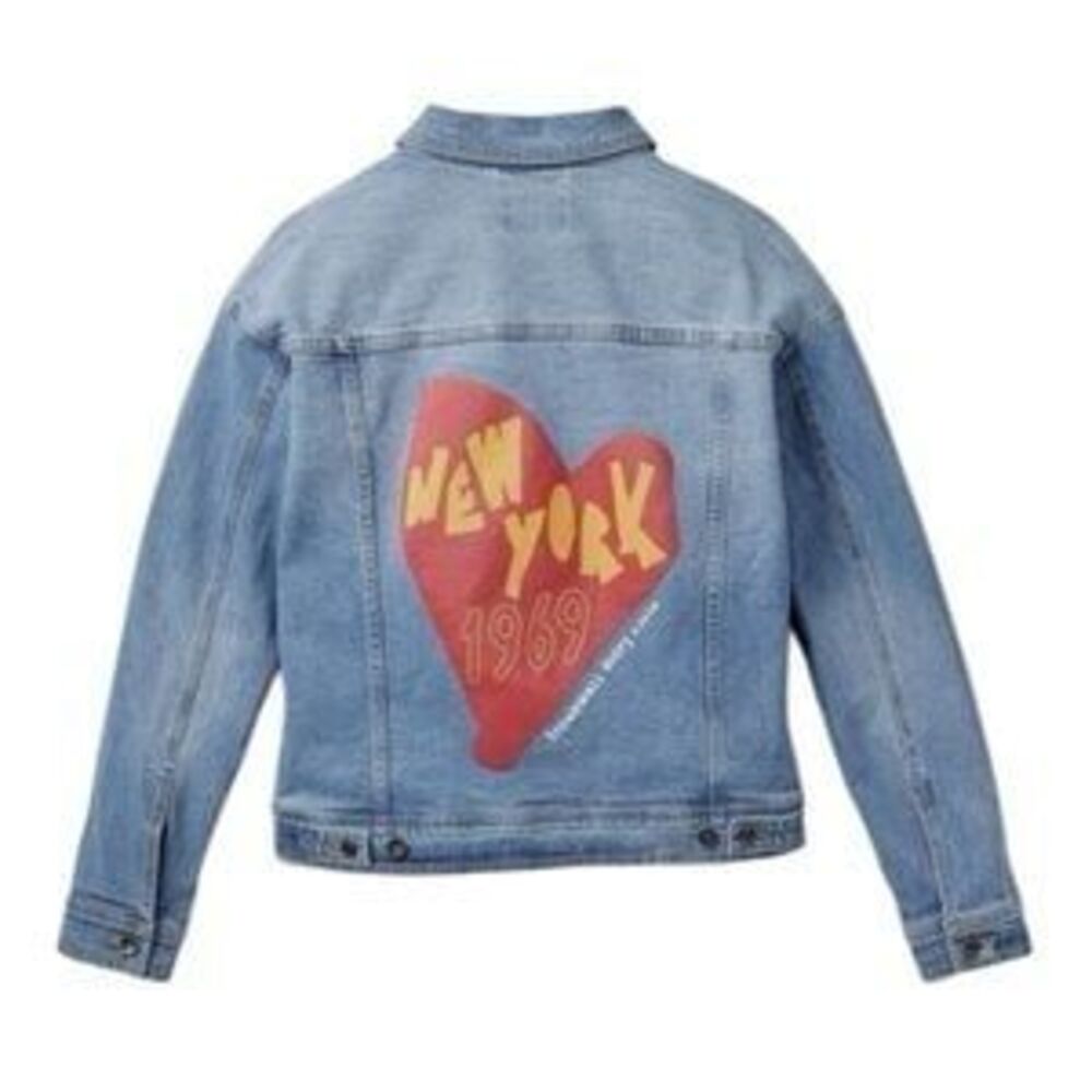 New York Stonewall Riots 1969 Gay Pride Denim Jean Jacket 1X